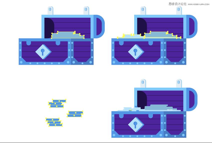 ai机器人设计画图,ai机器人素材平面设计