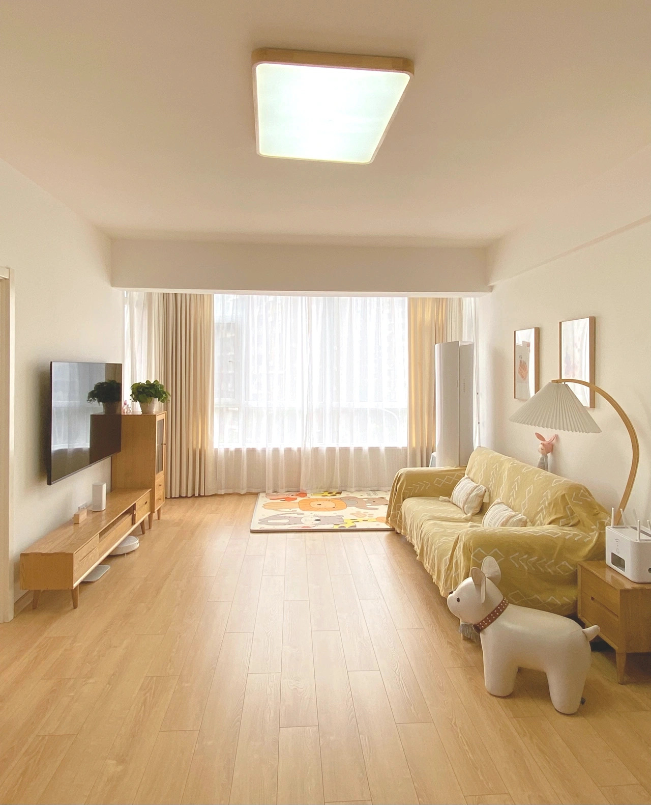 客厅飘窗窗帘怎么装好看又实用,农村客厅装什么大灯好看又实用