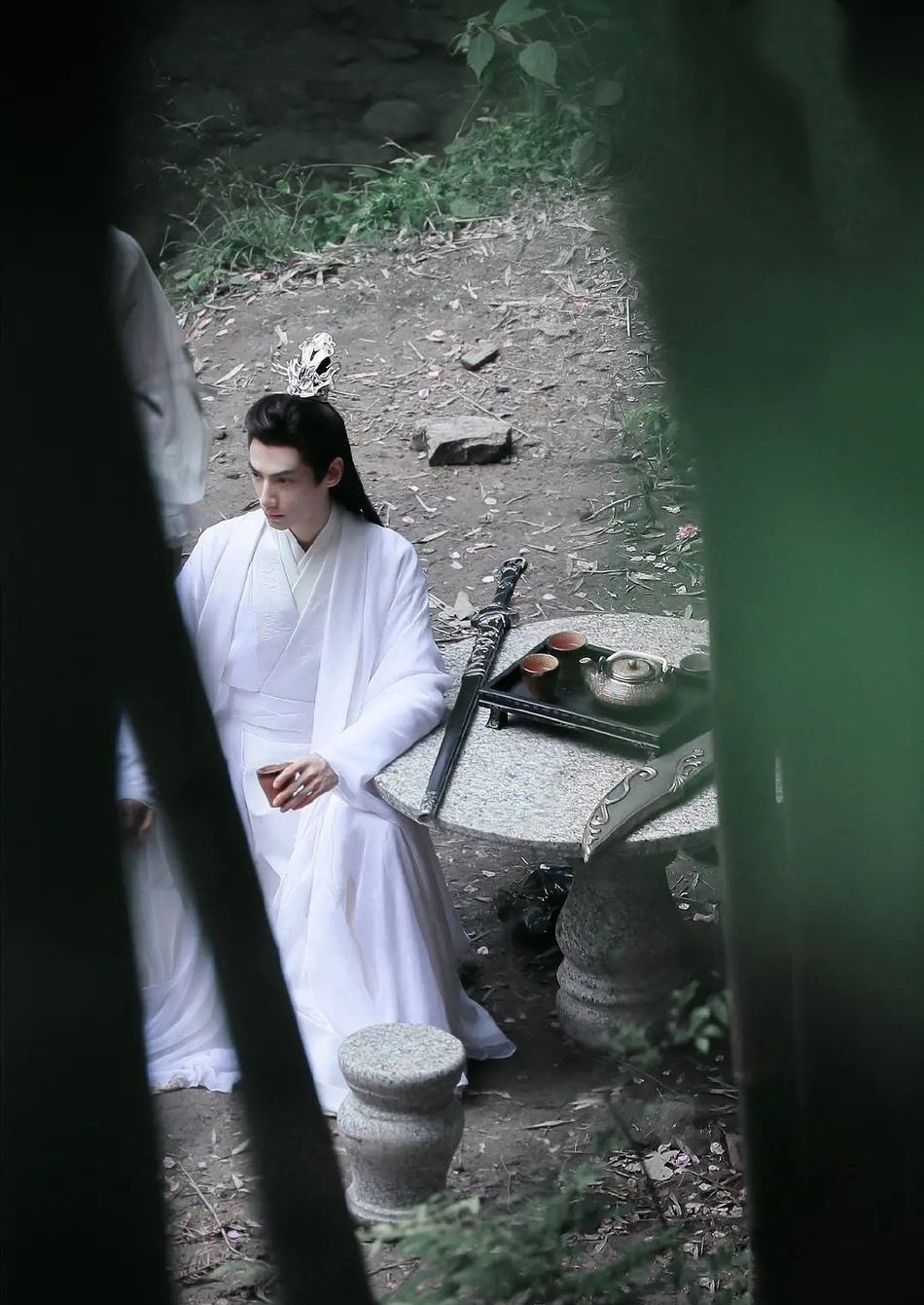 杨幂横店影视基地,杨幂横店探班完整视频