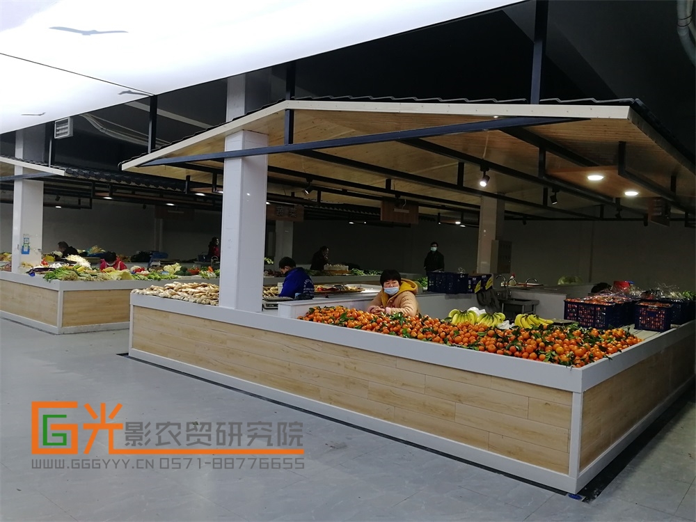 篆新农贸市场4条特点街,如何打造智慧农贸批发市场