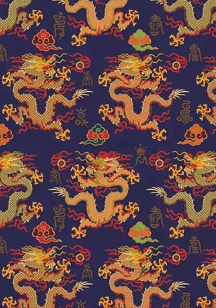 庄重华美的中国古典纹样,东方纹样图植物