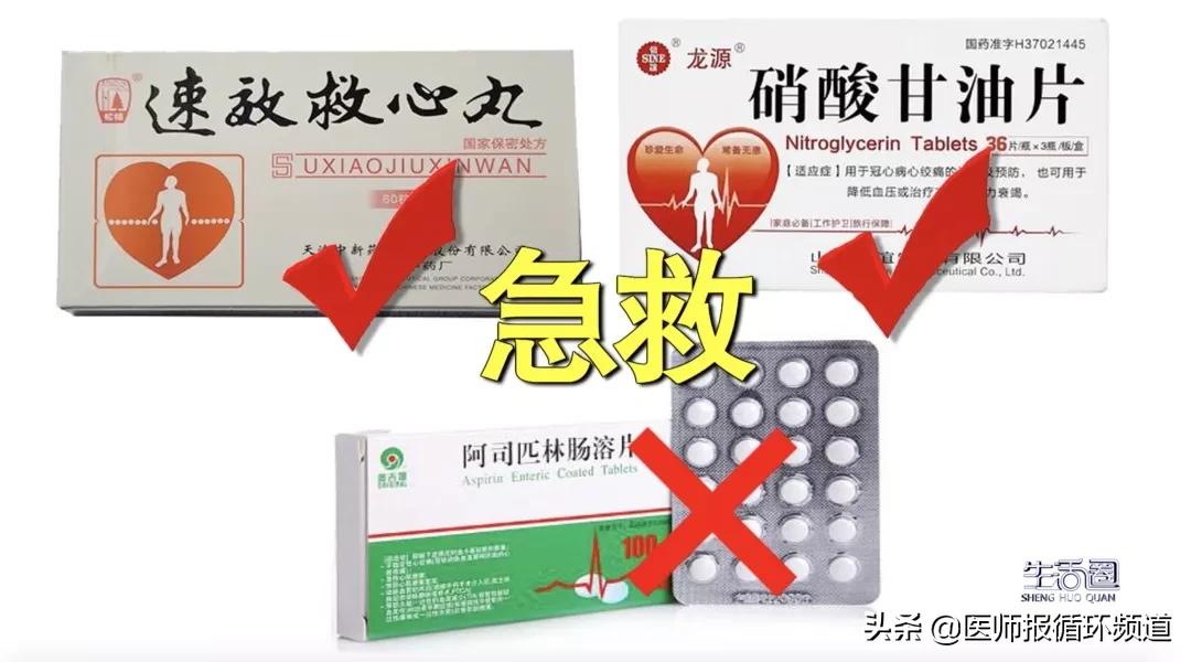 阿司匹林硝酸甘油速效救心丸,硝酸甘油和阿司匹林和速效救心丸