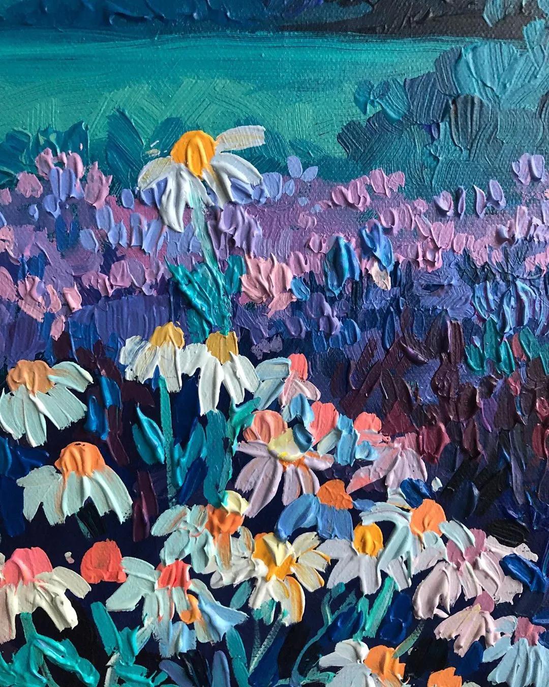 一千元颜料画画,画画颜料全套捡漏