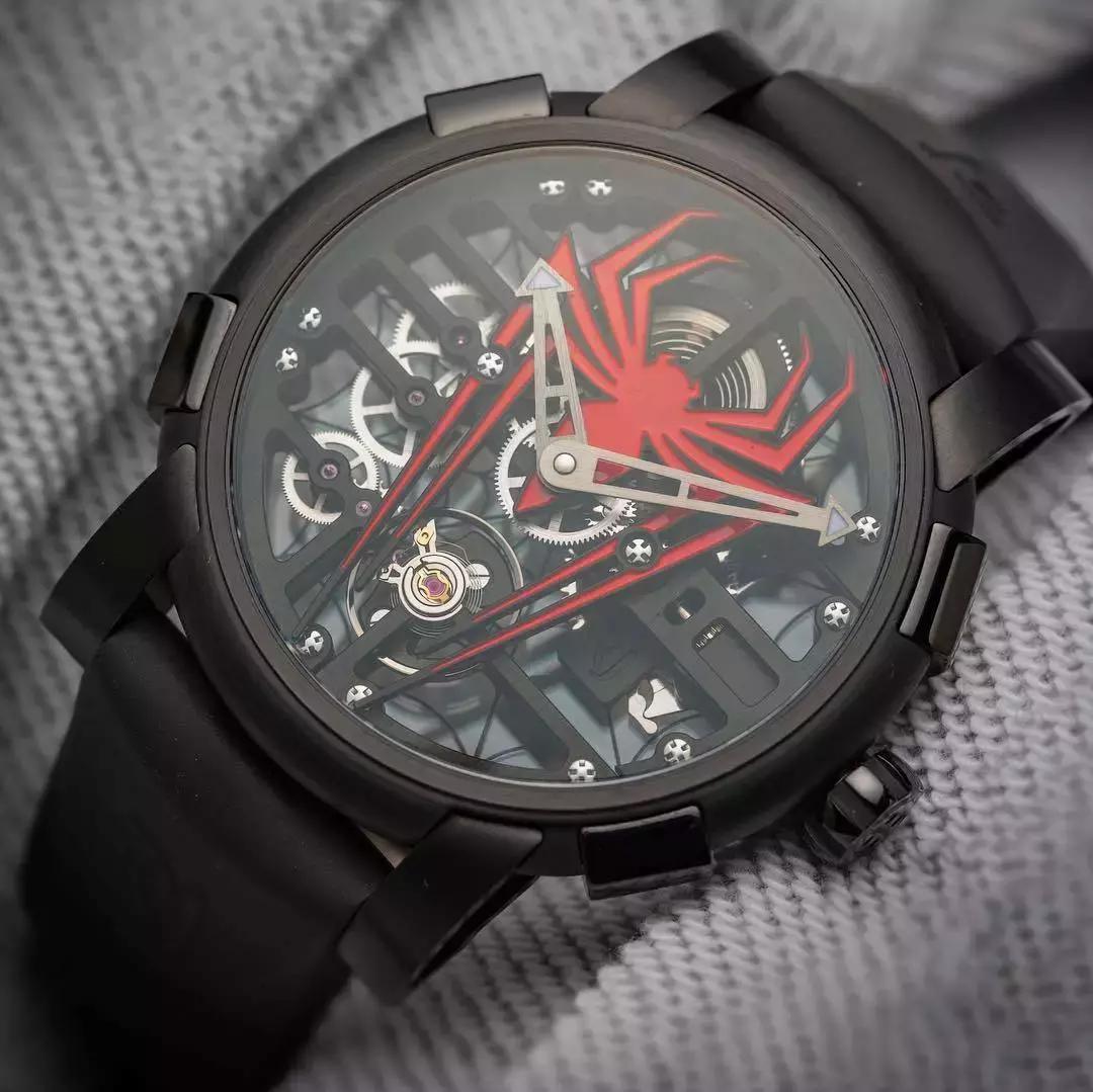 蜘蛛侠联名手表,蜘蛛侠联名手表的样子