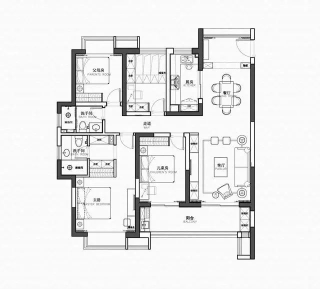 欧式150平米四室两厅装修效果图,25平方镂空复式装修全屋效果图