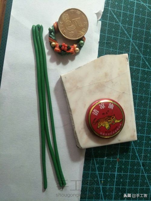 圣诞软陶教程,软陶简单花朵教程图片