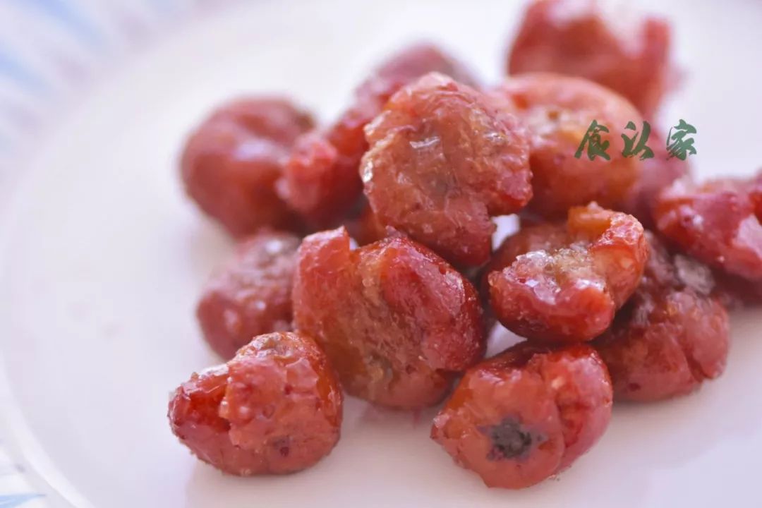 酸甜无核的空心山楂,酸甜可口开胃蜜饯