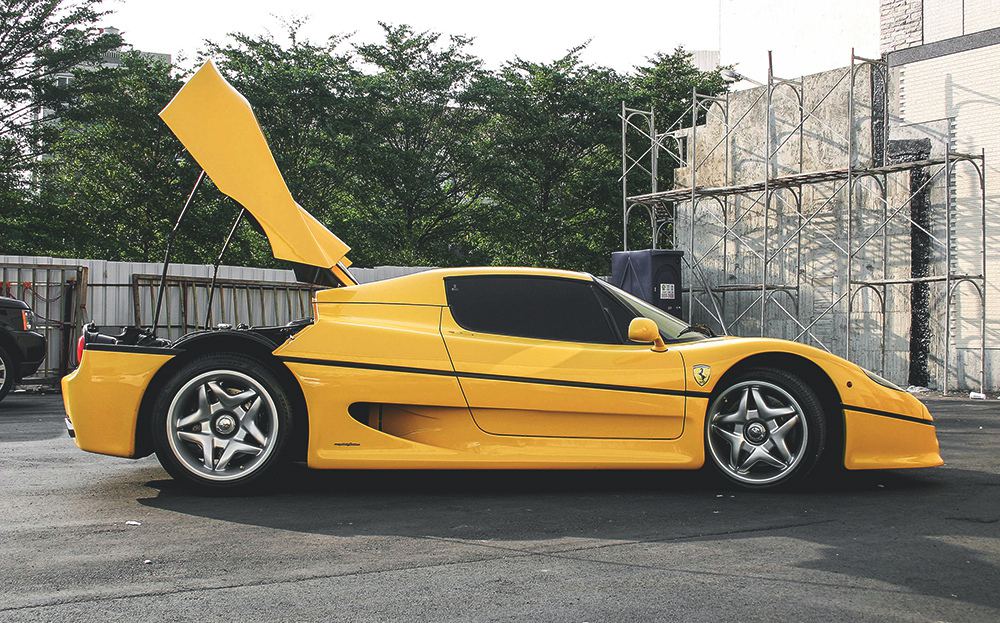 法拉利f50设计图,法拉利f50图片高清