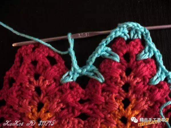 初学钩针100款毛毯图解,各种各样的花样毛毯钩针图解视频