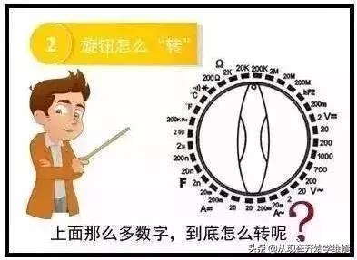 万用表使用口诀及挡位介绍,万用表使用口诀