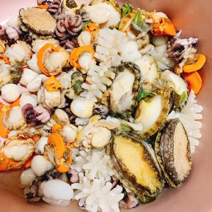 麻辣鲜香的捞汁海鲜,捞汁小海鲜酸酸辣辣超级好吃