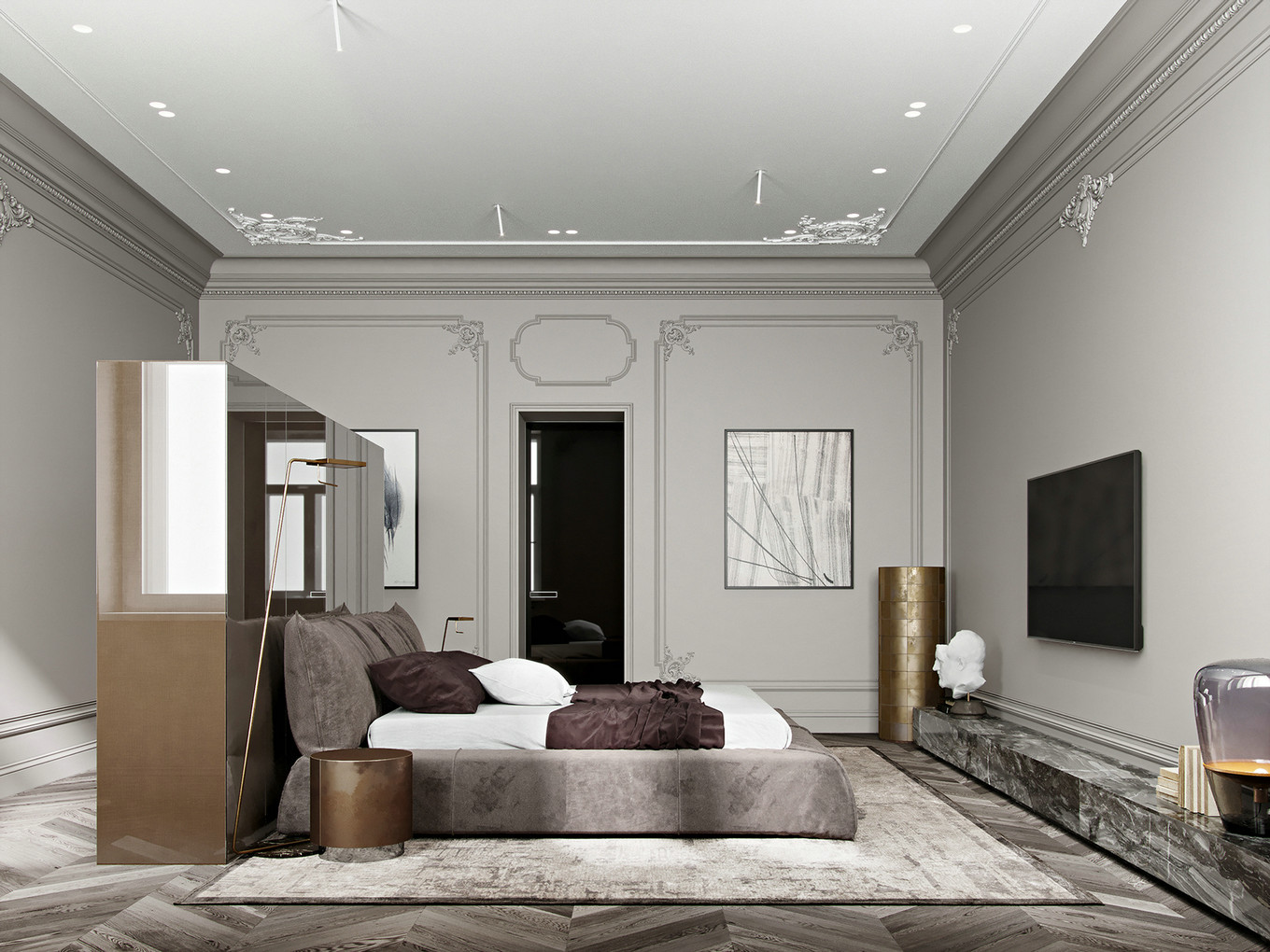 复古设计个性现代高级感,摩登韵味十足的复古设计