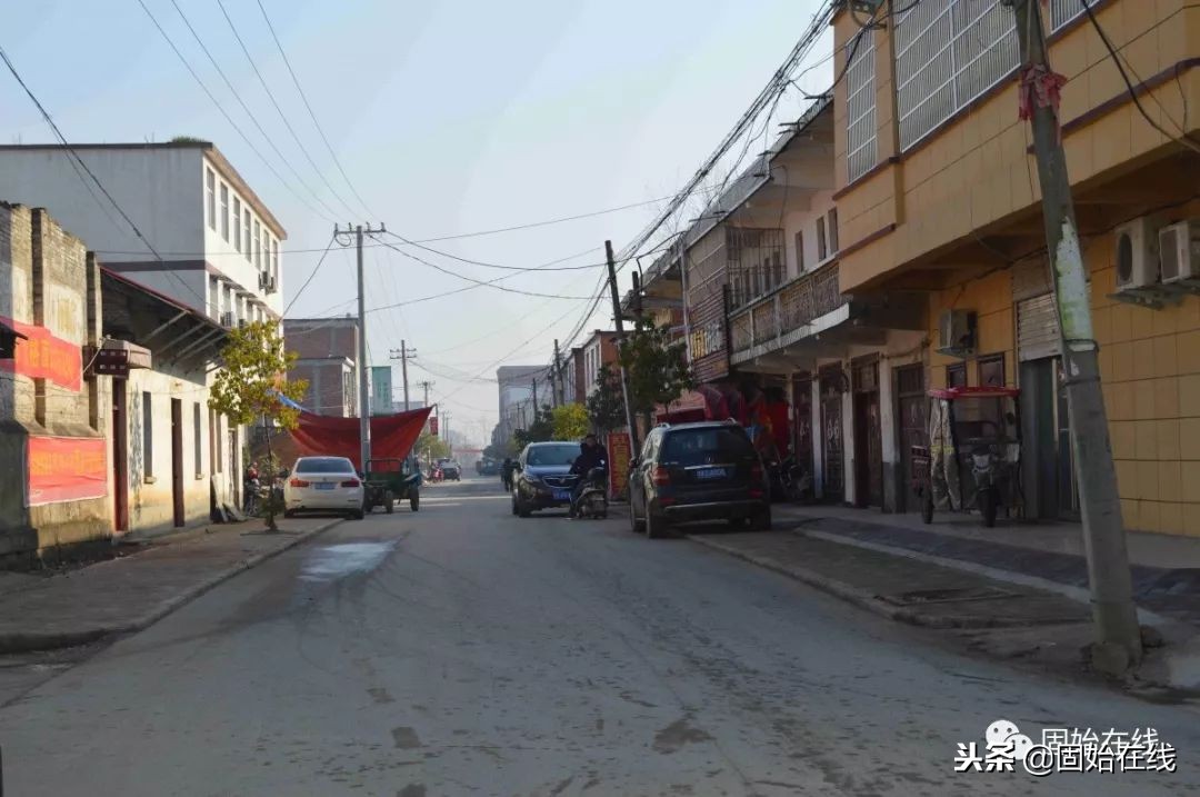 固始赵岗乡航拍,河南信阳固始县街拍