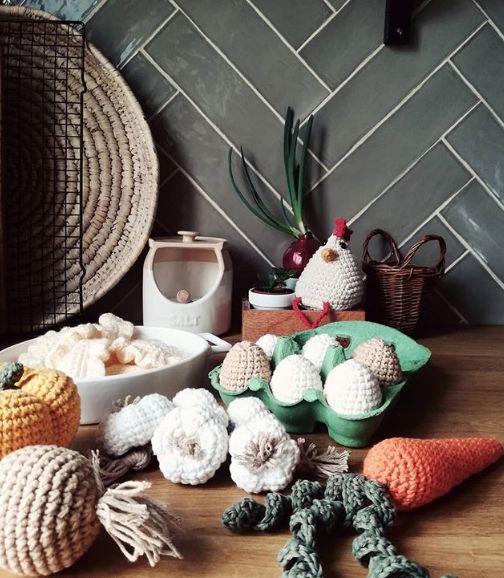 钩织食物小物件,钩织小物件常用钩针