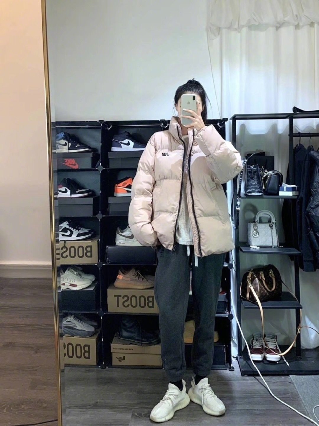 运动裤真的太舒服了，冬天也想穿又怕显臃肿，我来教你