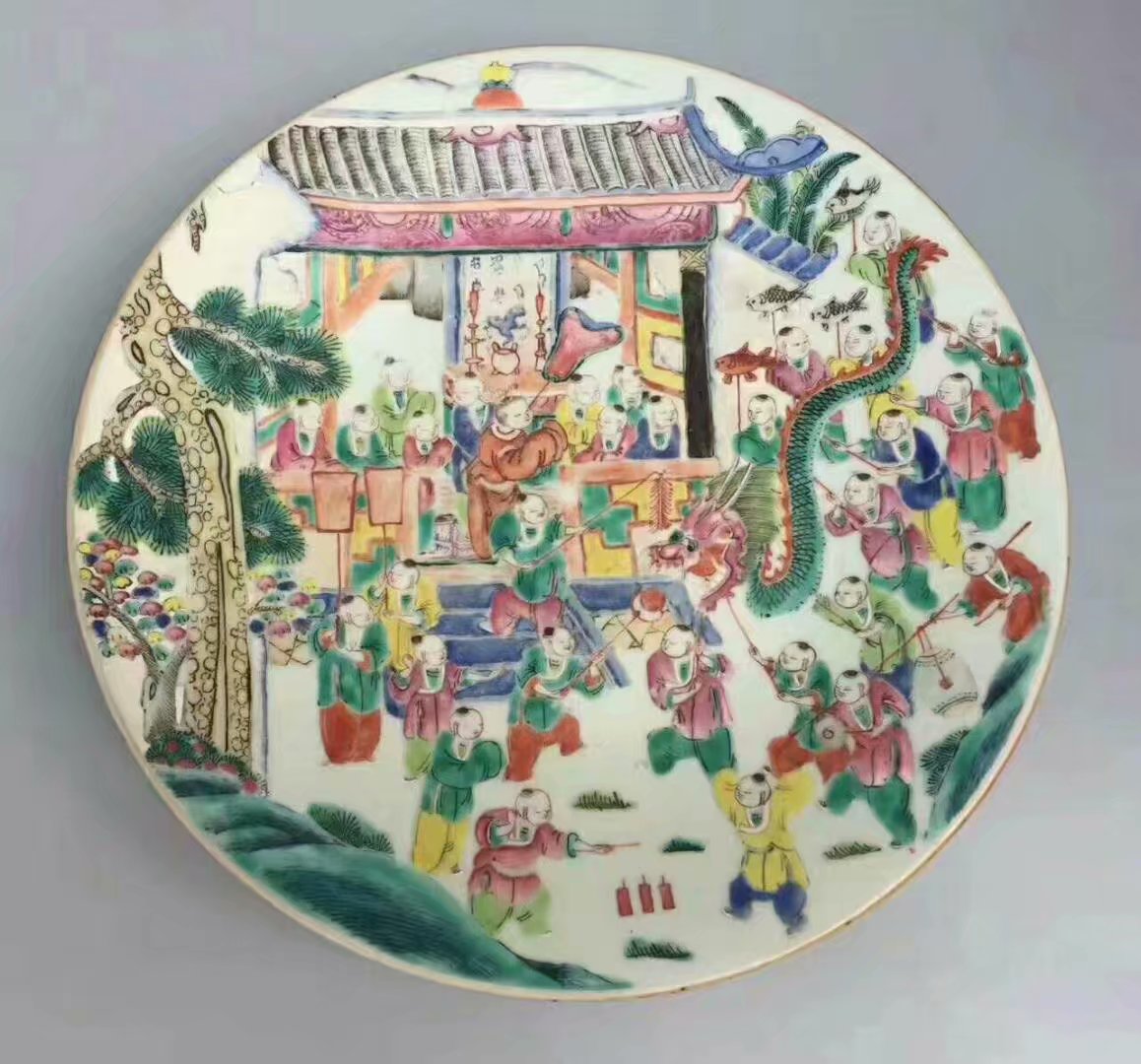 古瓷婴戏图,古瓷器上的婴戏图