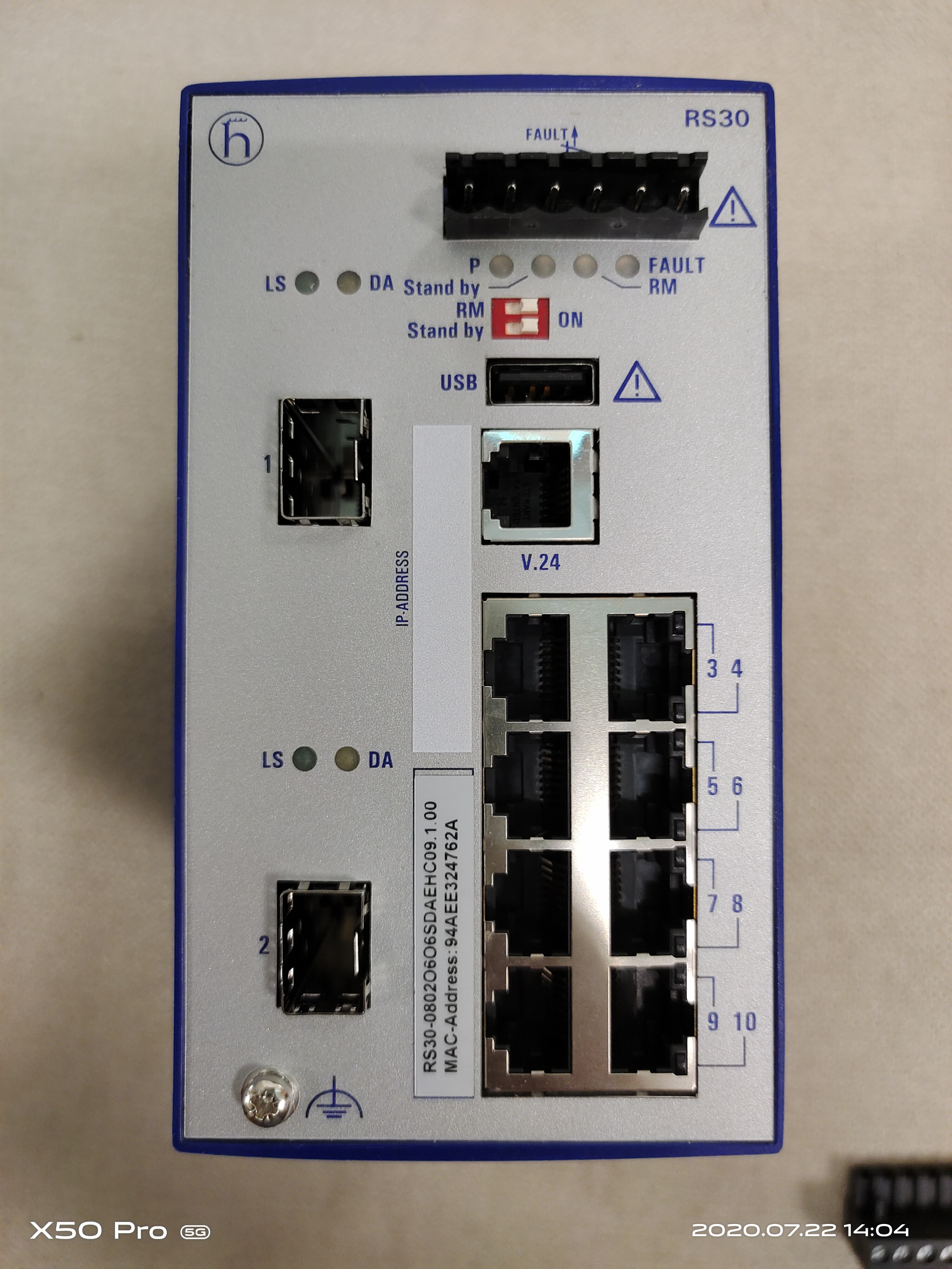 赫斯曼交换机万兆模块,赫斯曼测试