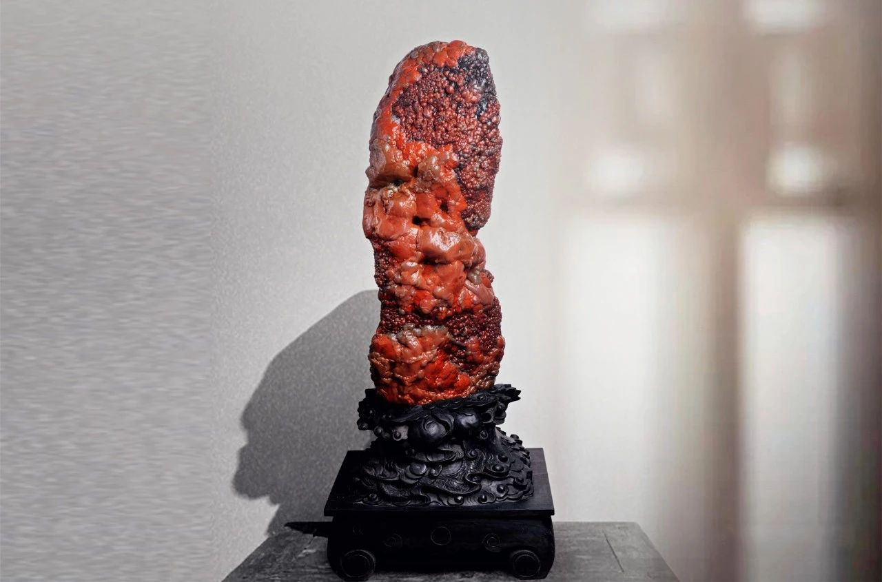 难得一见的赏石,福禄寿赏石