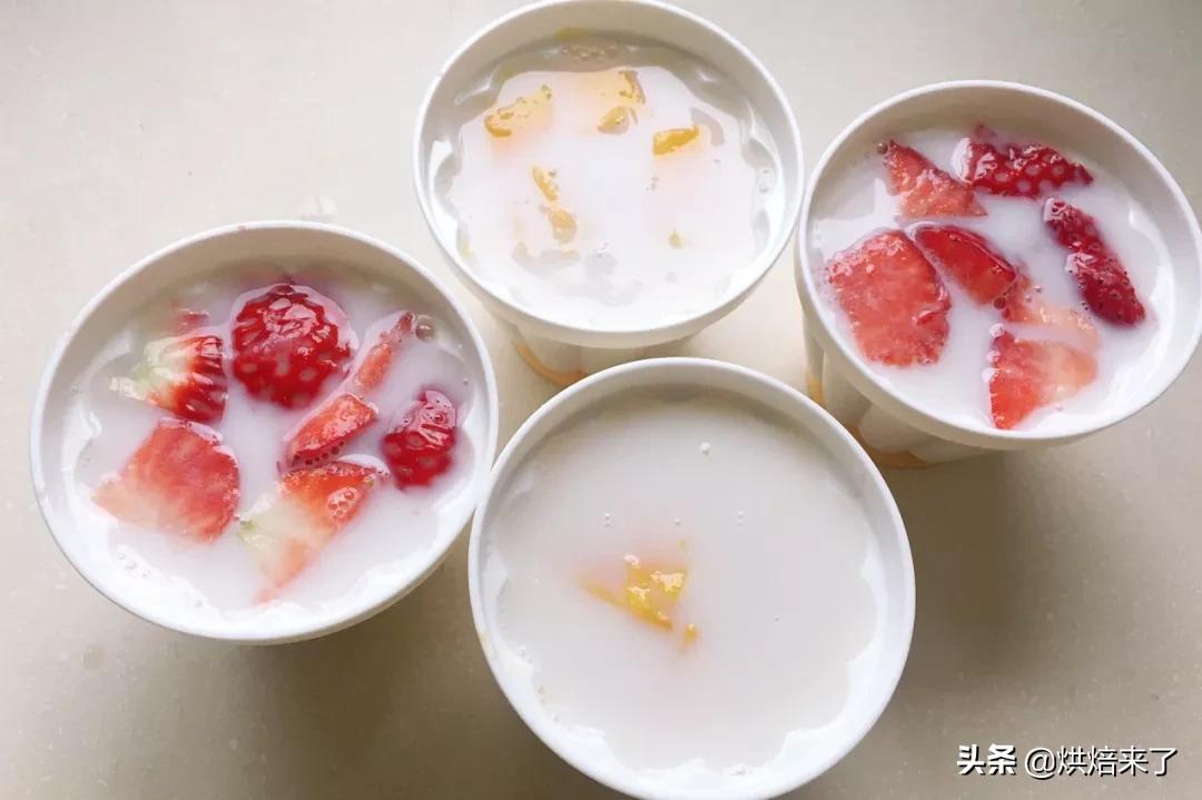 自制网红布丁果冻手工,100种简易懒人甜品布丁芒果