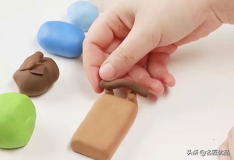 好玩又好看的粘土手工,简单的国庆节粘土手工方案