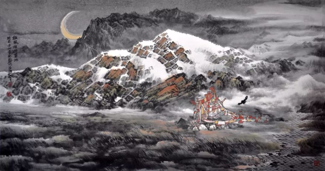 当代中国画名家作品欣赏,水墨丹青当代中国画名家