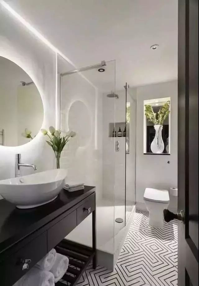 卫生间瓷砖装修效果图汇总,最流行的卫生间瓷砖装修