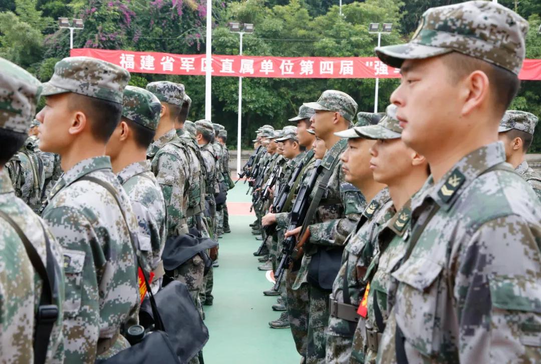 福建省军区民兵演习,战区部队的军事演练