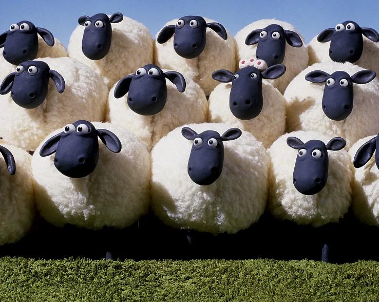 小羊肖恩里面羊为什么都歪嘴,小羊肖恩真实存在的吗