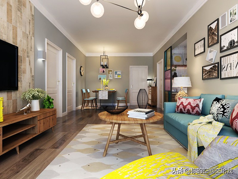 小户型装修90平三房奶油风,122平房子装修好的视频