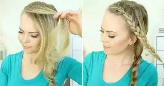 分享3种洋气减龄的扎发造型,俏皮可爱的侧扎发