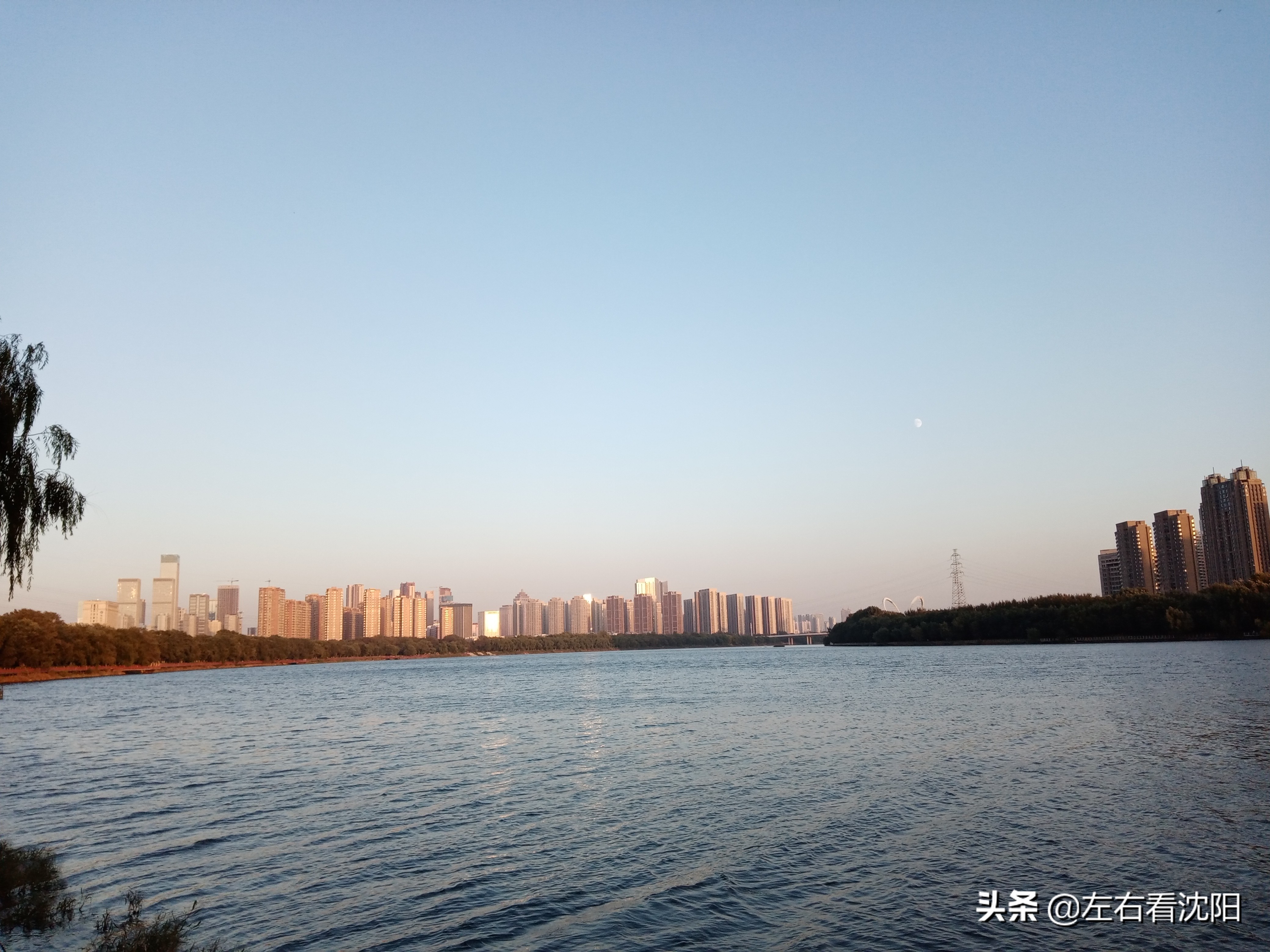 沈阳沈水湾公园看日出,沈阳浑河看海的地方