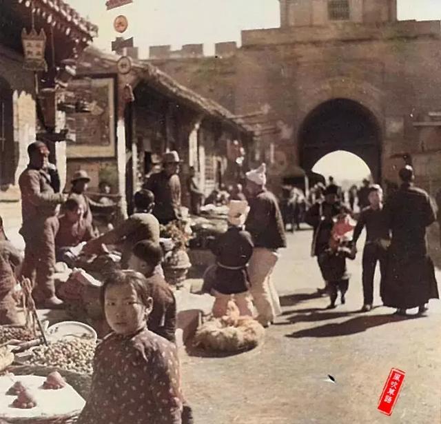 1955年张家口老街老照片,张家口老照片南口