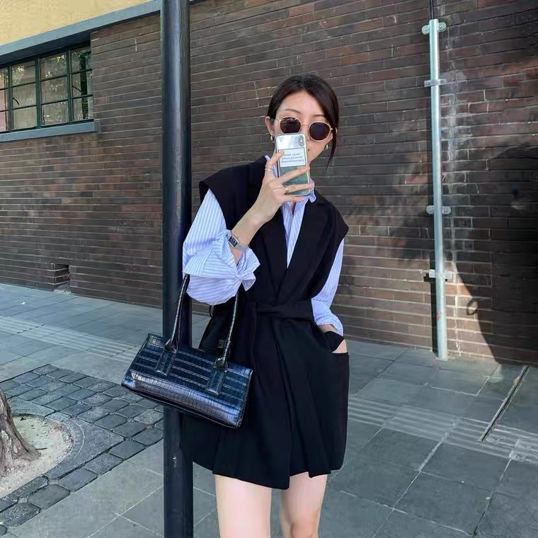 夏季韩系精致的日常通勤穿搭,简约大气的气质通勤风秋季穿搭