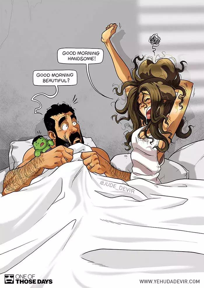 宠妻硬汉画下与妻子的日常私密生活，引网友围观:这才是爱情呀!