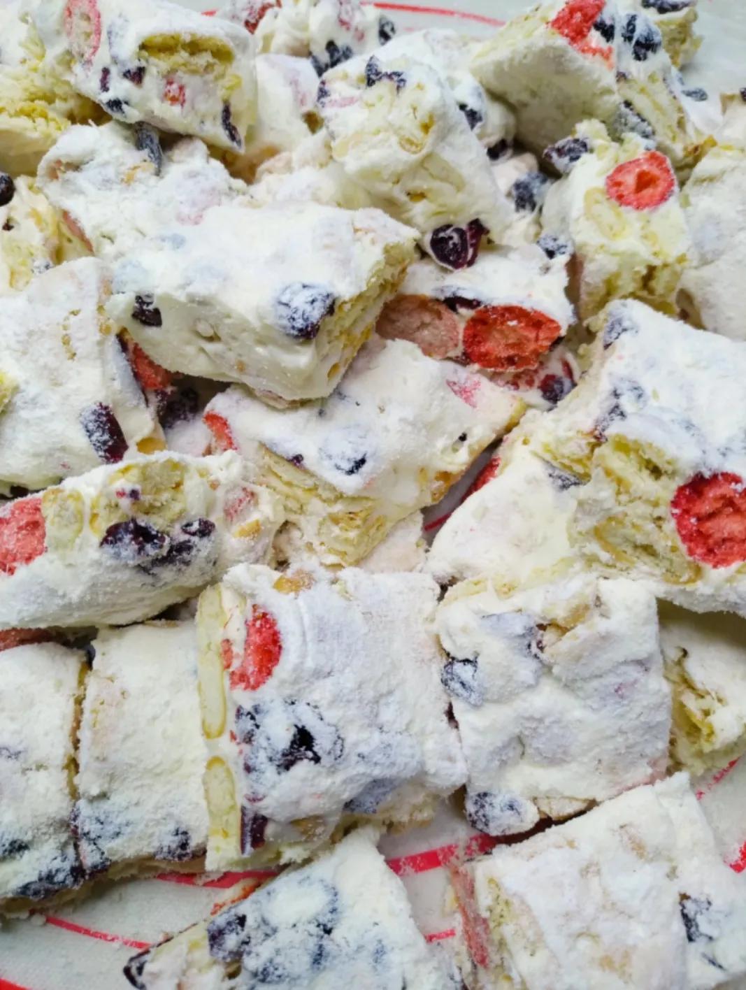 过年必备的多种口味雪花酥,最简单的雪花酥做法一学就会