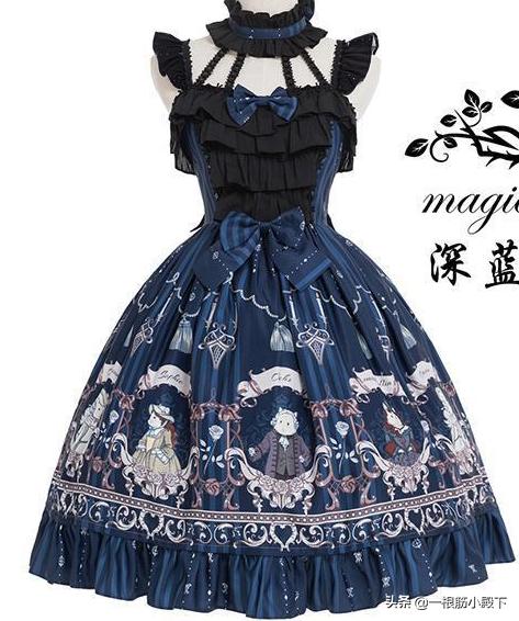 洛丽塔长裙日常穿搭简单,洛丽塔穿什么样的裙子好看