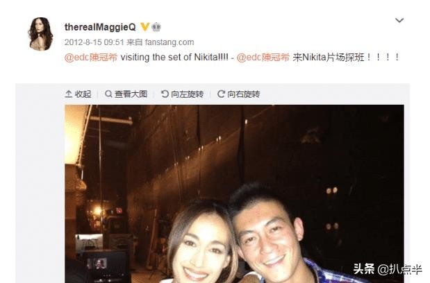 吴彦祖前女友maggieq和陈冠希,maggieq吴彦祖什么时候在一起