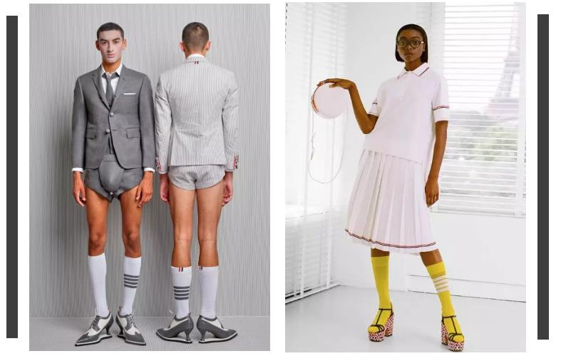 说好一起露脚踝，那些时髦精却偷偷穿上了中筒袜