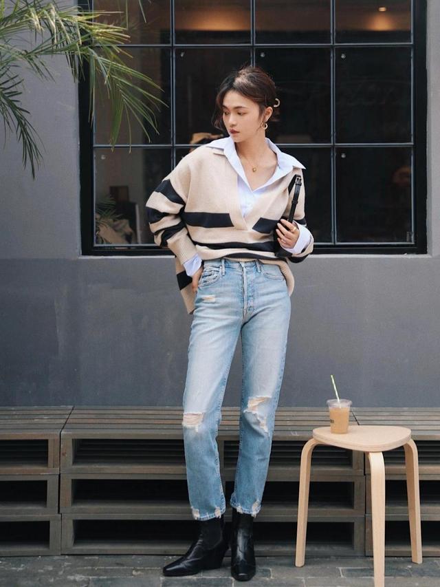 牛仔裤怎样穿搭,牛仔裤的穿搭技巧和方法