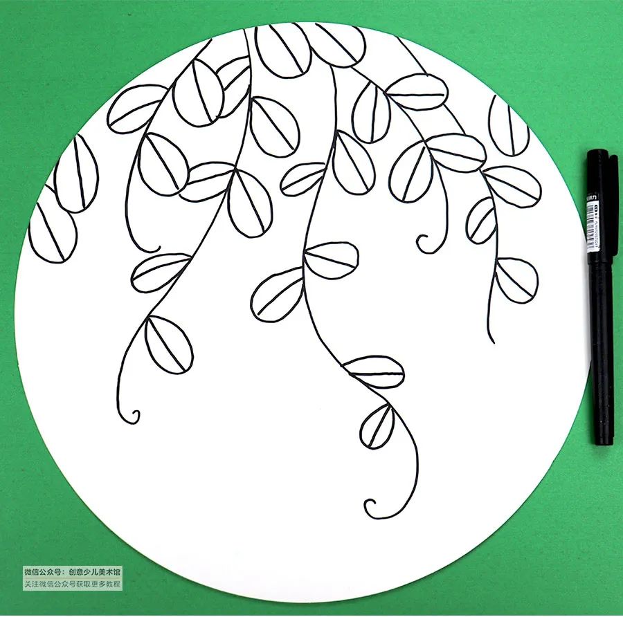 豌豆荚手工画,美术作品豌豆荚创意画小班