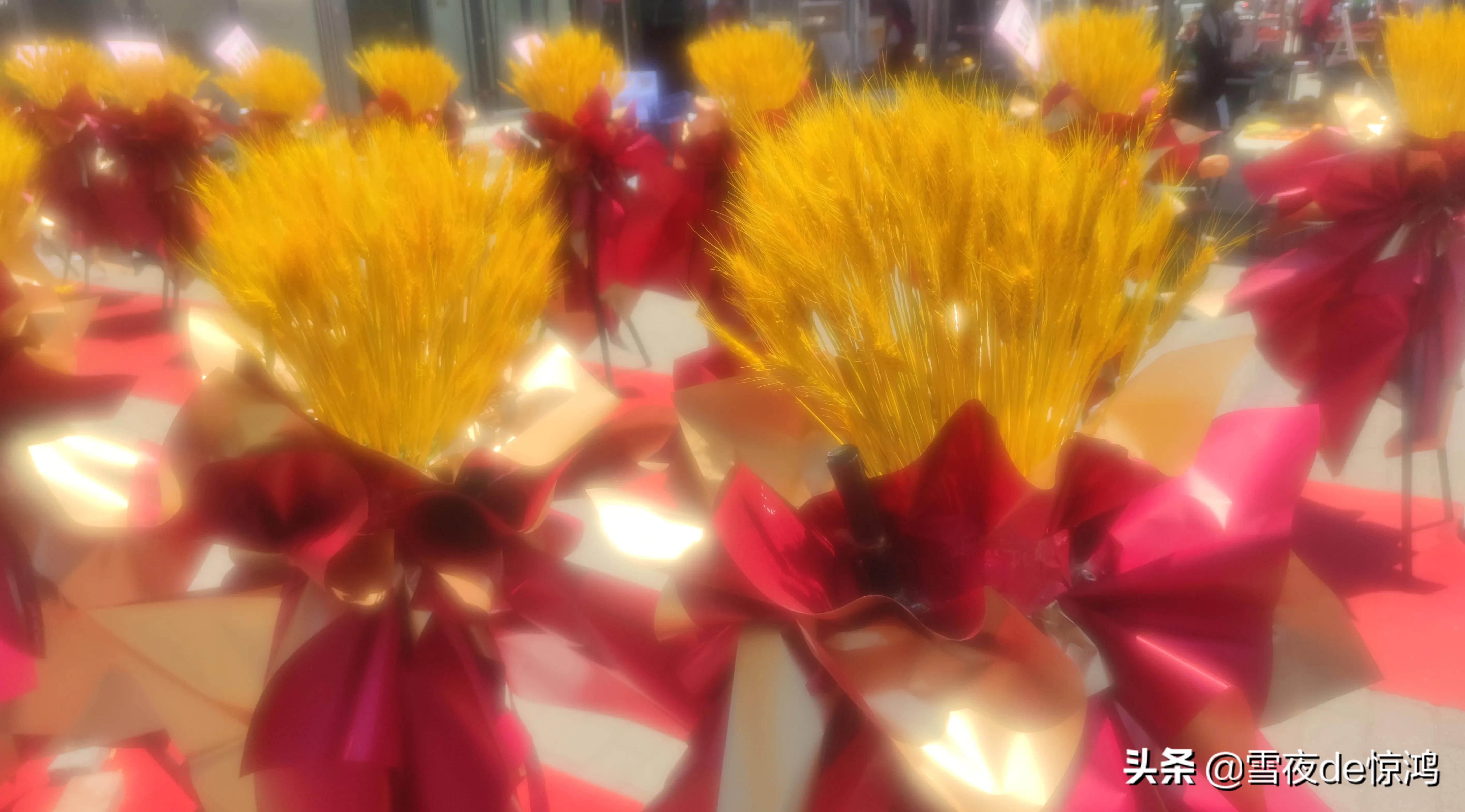 新店开业送麦穗好还是花篮好,店开张用麦穗花篮什么意思