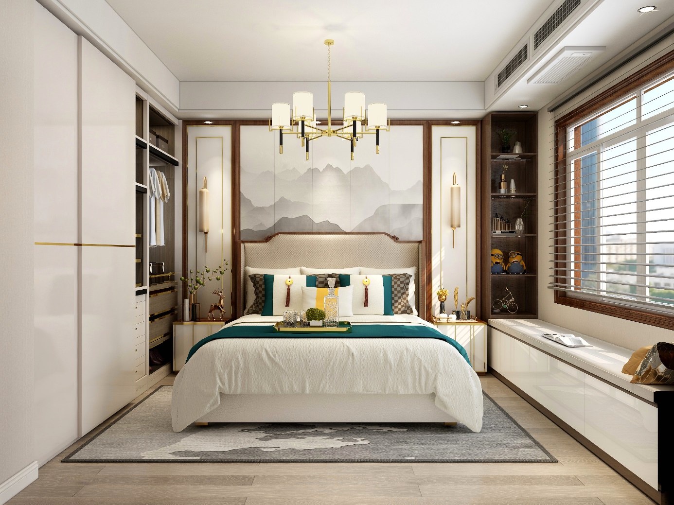 2021中央空调装修流行风格,极简风装修中央空调如何布局