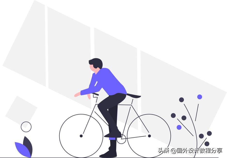 扁平矢量插画色彩教程,扁平矢量家具插画