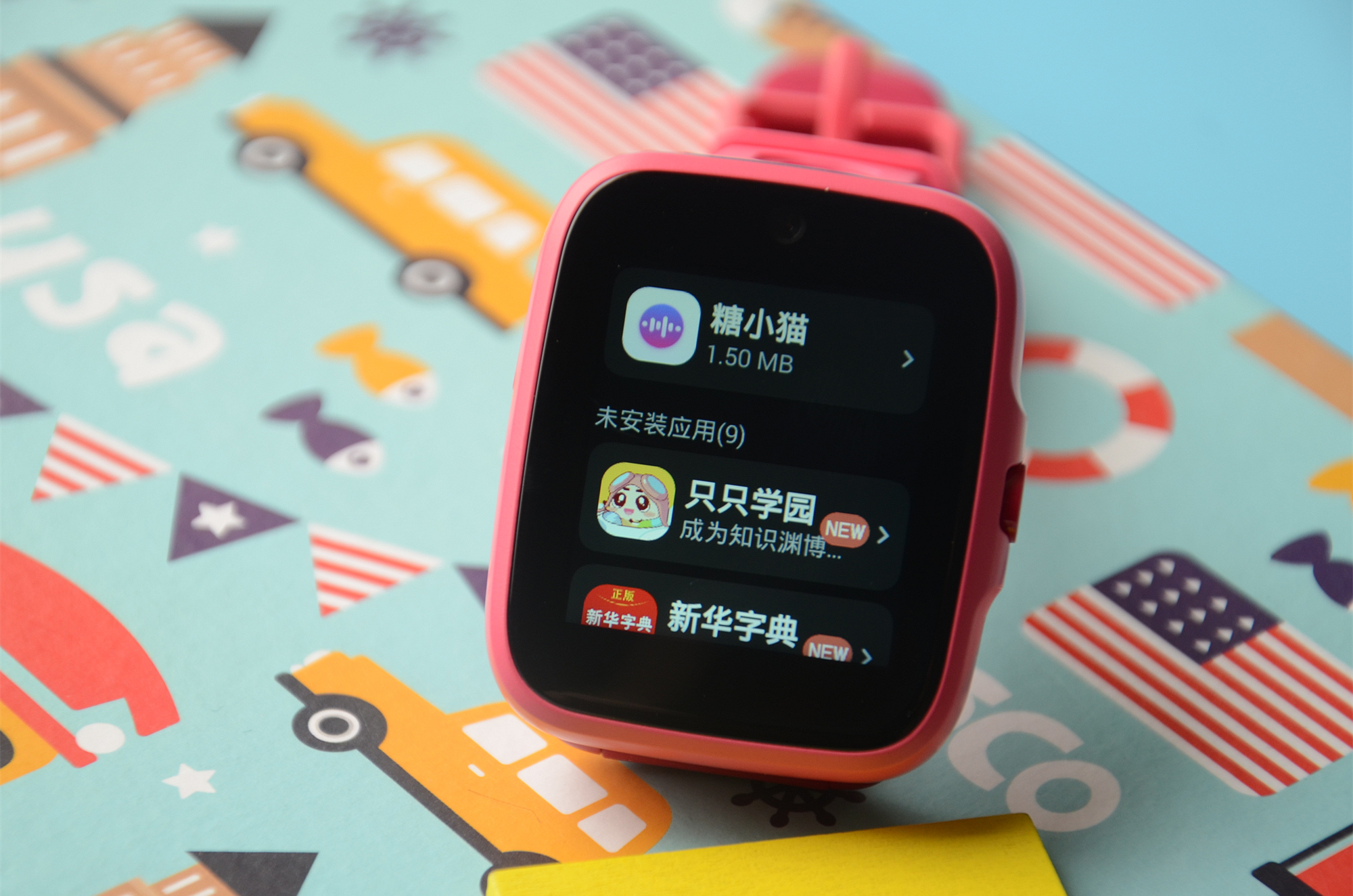 电话手表k1测评,糖猫k1智能电话手表