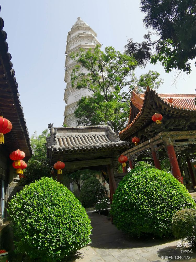 太谷白塔来历,太谷白塔历史图片