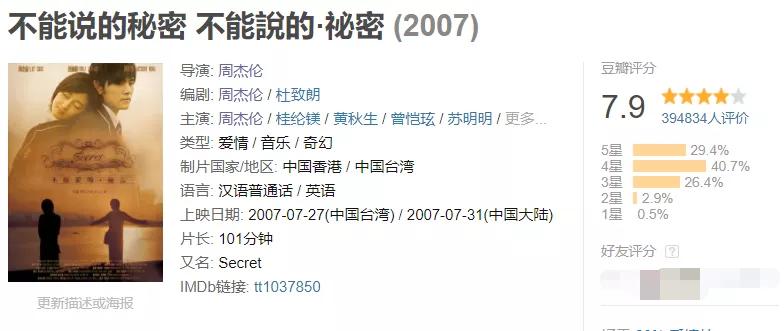 周杰伦电影巅峰之作,周杰伦的几部经典电影