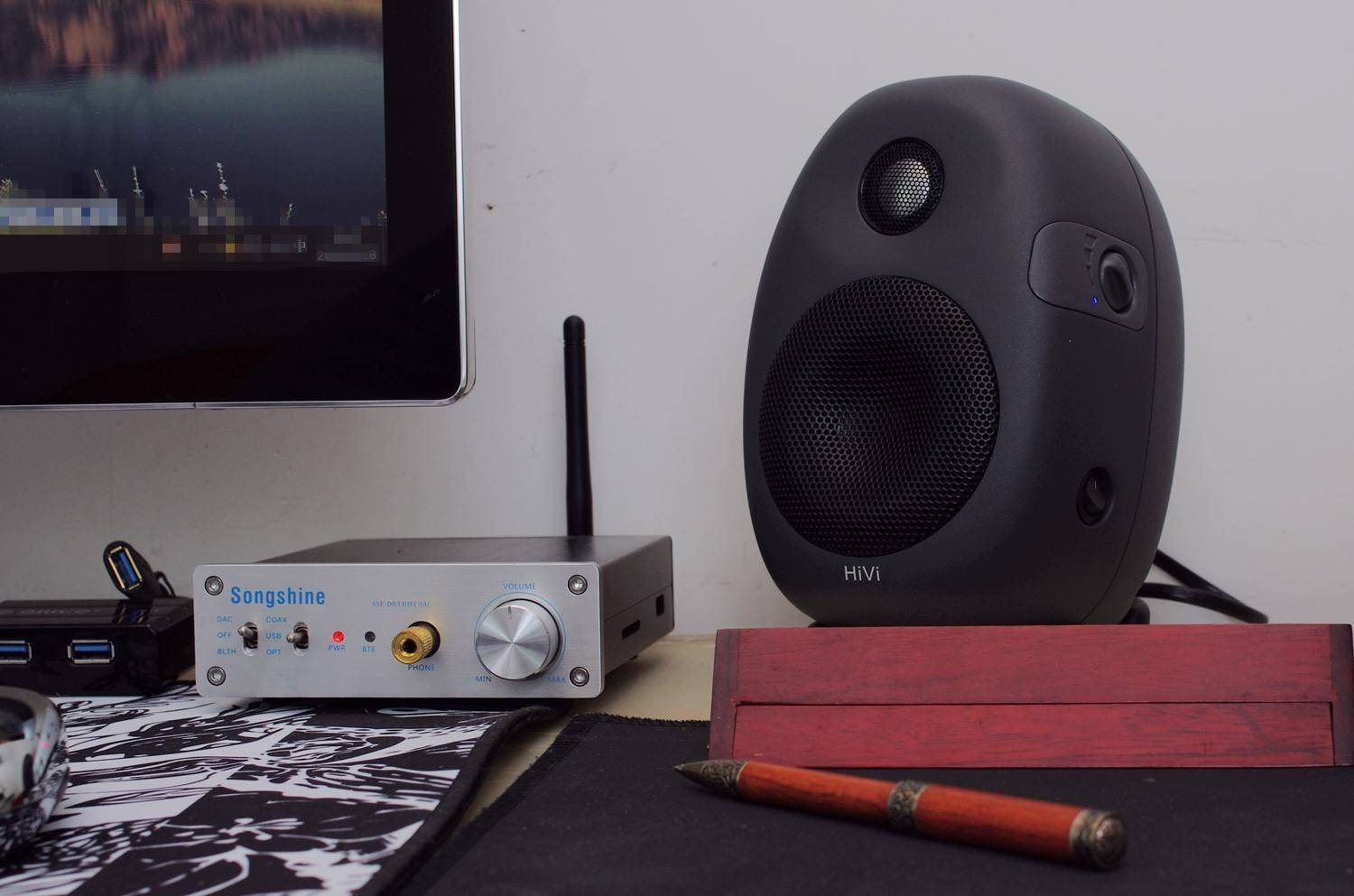 hivi惠威音响x3,惠威hivix34发烧级专业监听音箱