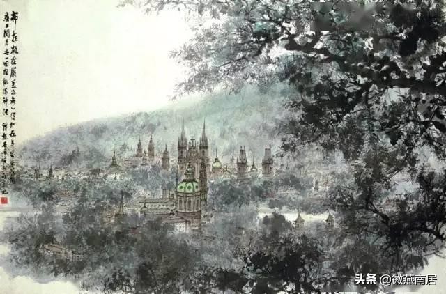 傅抱石在人民大会堂有几幅国画,傅抱石国画作品赏析1500字