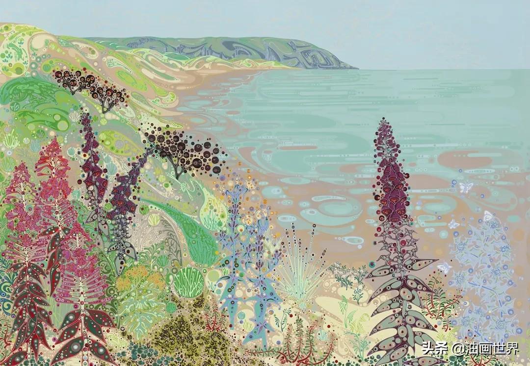 美丽和谐的色彩，丰富的图案，令人回味