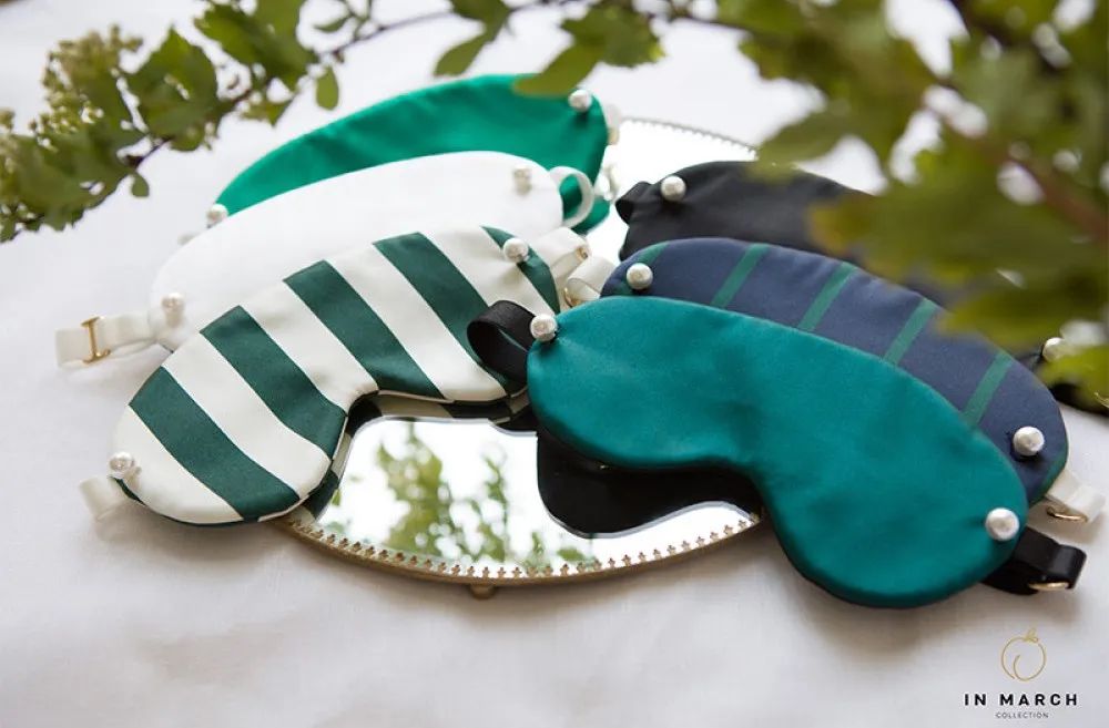 双面真丝枕套加真丝眼罩,宅家必备的高颜值睡衣